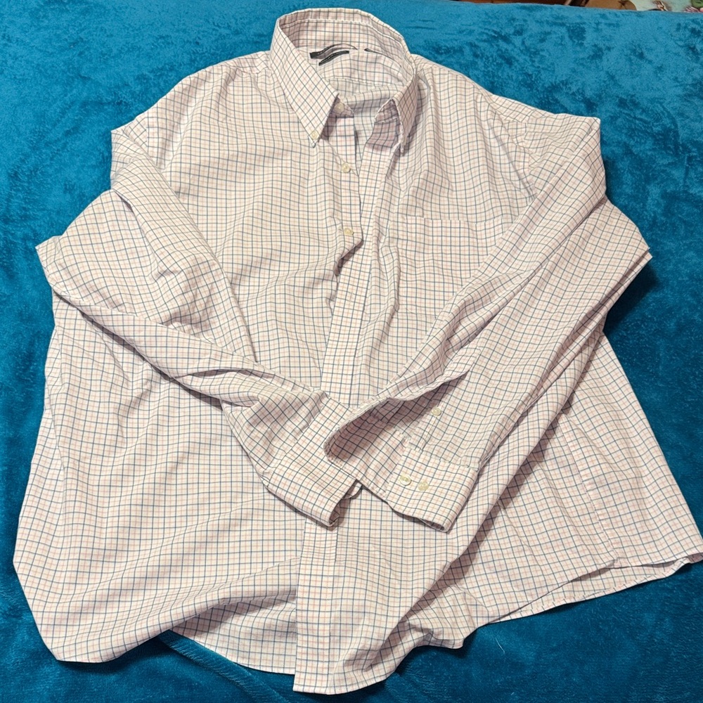 Classic Men's Checkered Button-Down Shirt